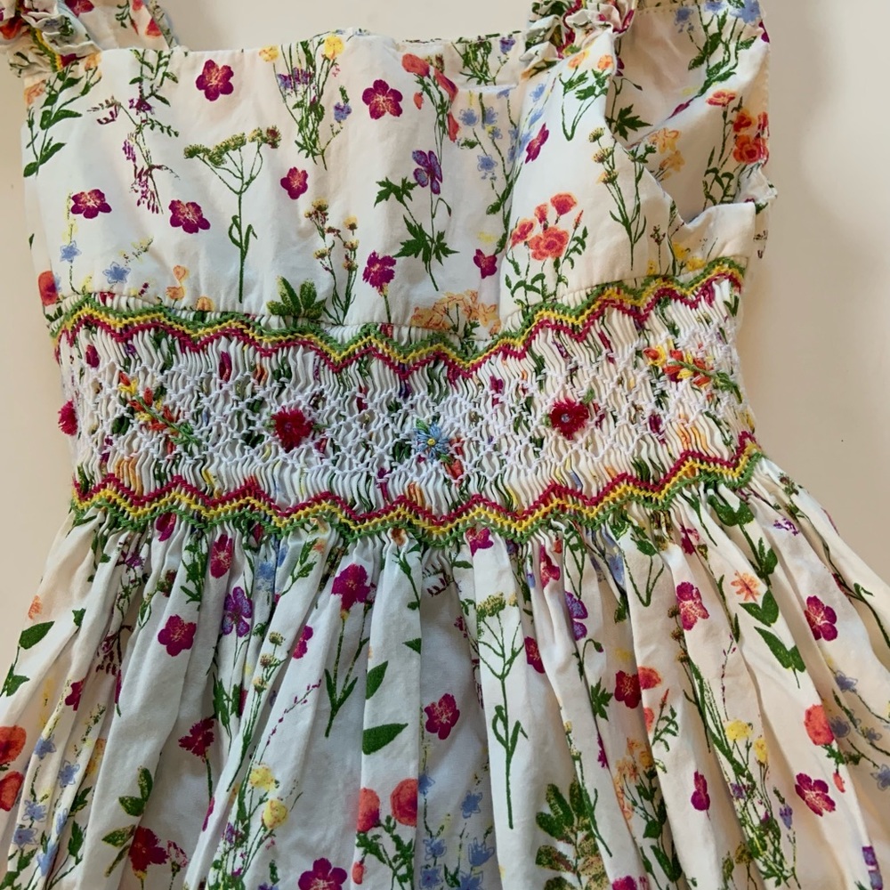 Flowered dress - Picture 5 of 6